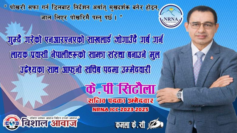 एनआएनएको सचिबमा कोरियाबाट केपि सिटौलाको दरबिलो उम्मेदवारी