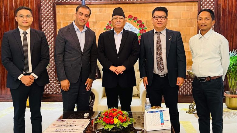 प्रधानमन्त्री पुष्पकमल दाहाल तथा NRNA कोरिया प्रतिनिधिबीच भेटघाट सम्पन्न
