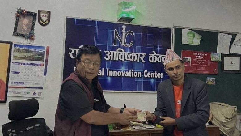 हामी नेपाली ग्लोवल, कोरियाद्दारा महावीर पुनलाई रु.१ लाख सहयोग