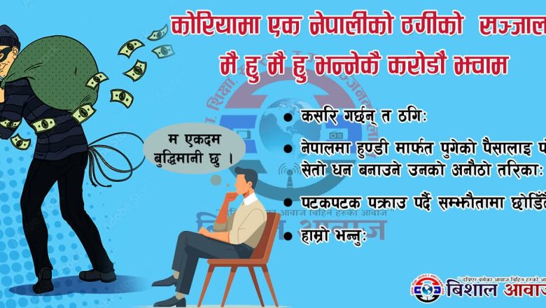 कोरियामा एक नेपालीको ठगीको सञ्जाल, मै हु मै हु भन्नेकै करोडौं झ्वाम, पटकपटक पक्राउ पर्दै सम्झौतामा छुट्दै
